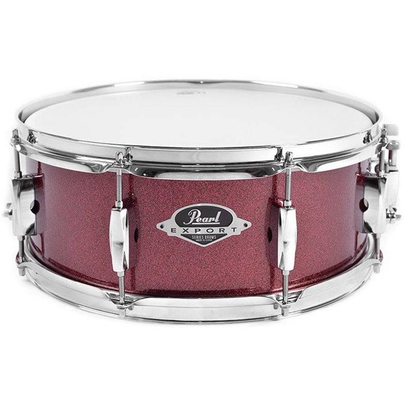 Pearl EXX1455S/C704 Export 14" x 5.5" Snare Drum Black Cherry Glitter Wrap von Pearl