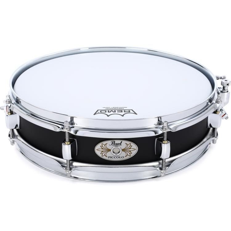 Pearl M1330.103 Maple Piccolo Piano Black 13 x 3-inch Snare Drum von Pearl