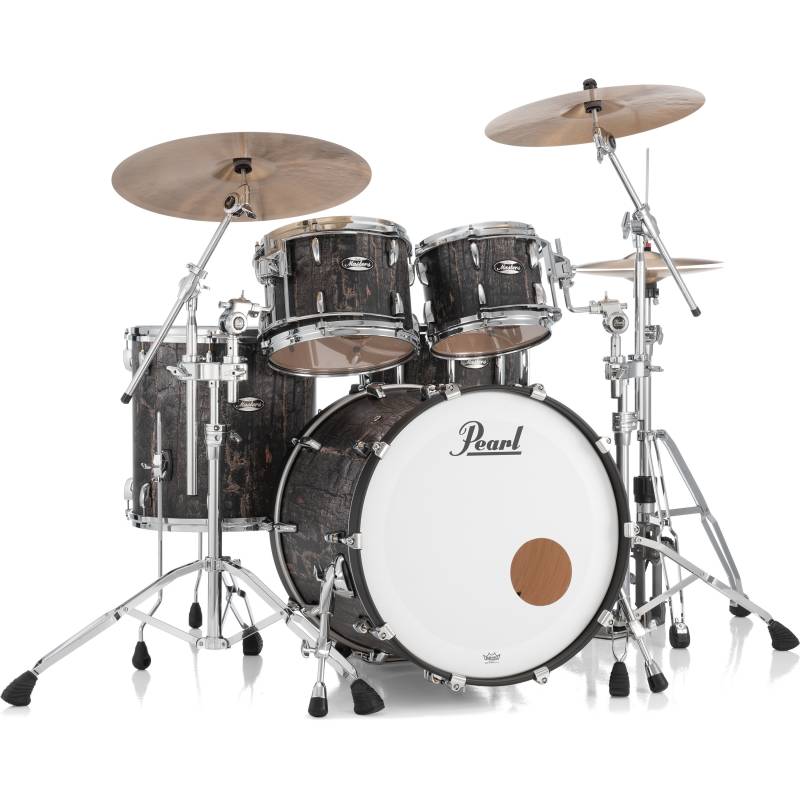 Pearl MM6C924XSP-S/C824 Masters Maple 4-Piece Shell Set (Satin Charred Oak) von Pearl