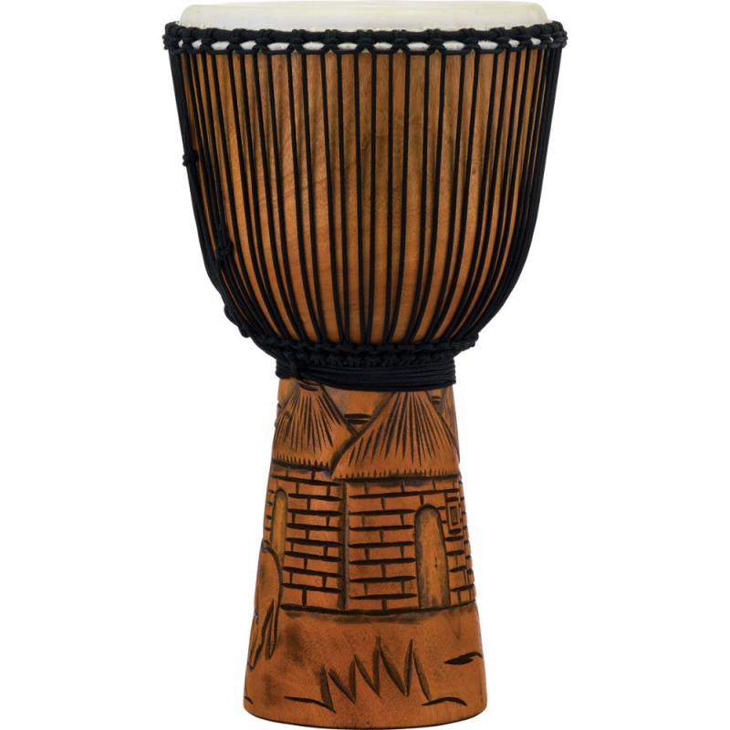 Pearl PBJWR-12/695 Djembe, Schnurbespannung, 7 Zoll, Molten Malinke Village von Pearl