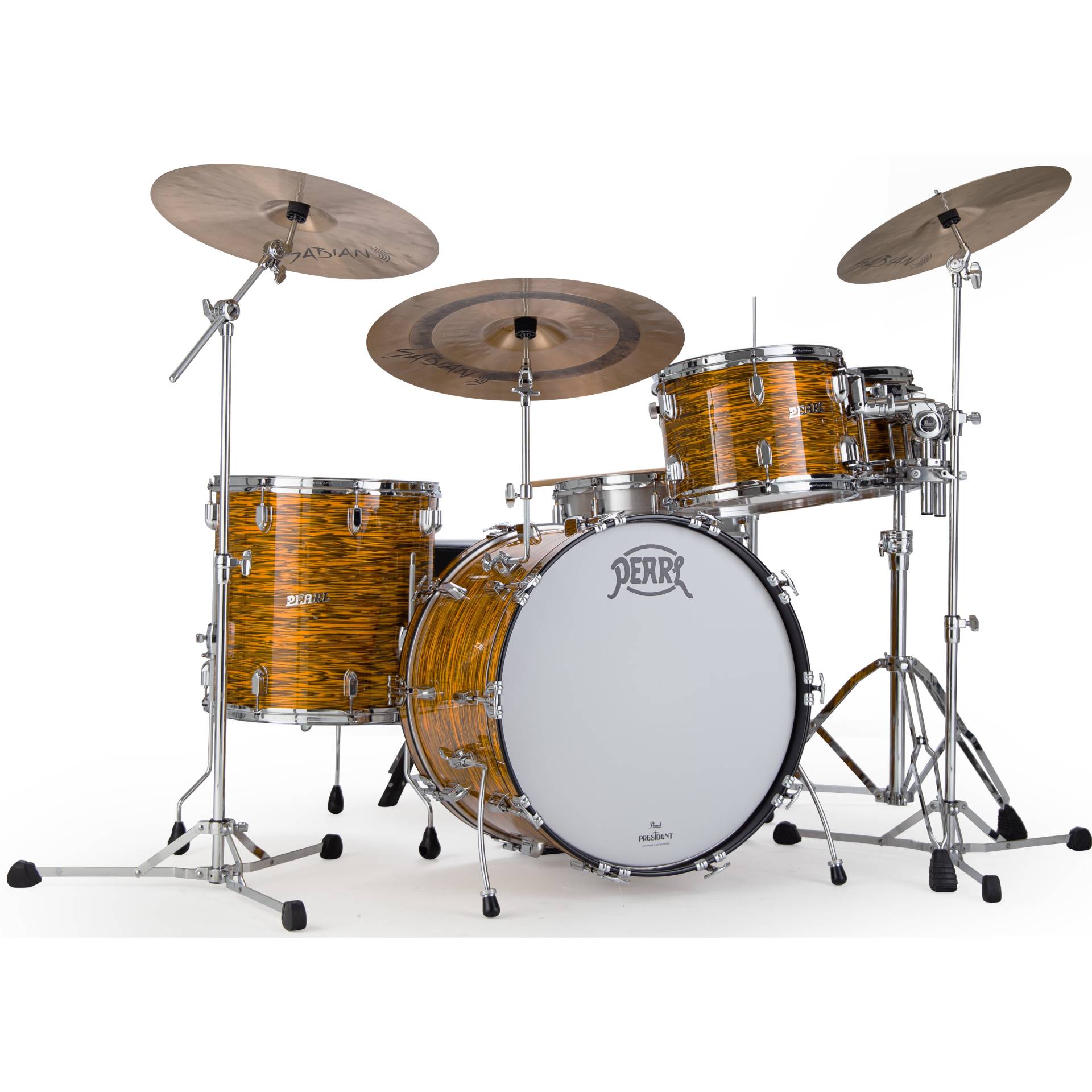 Pearl PSD904XP/C769 President Deluxe Sunset Ripple 4-Piece Shell Set von Pearl