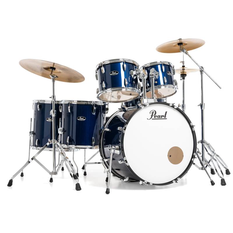 Pearl RS526SBC/C743 Roadshow Royal Blue Metallic 6-piece Drum Kit + Cymbals von Pearl
