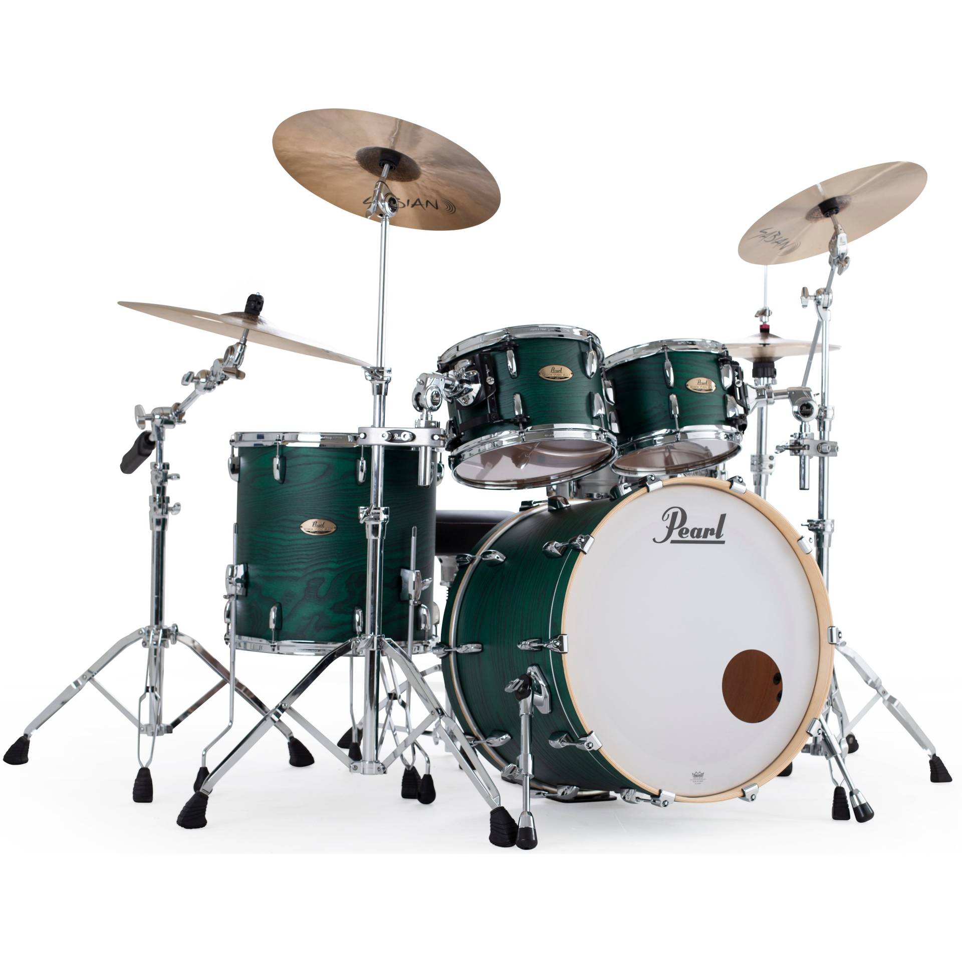 Pearl STS924XSP/C851 Session Studio Select Emerald Ash 4-Piece Shell Set von Pearl