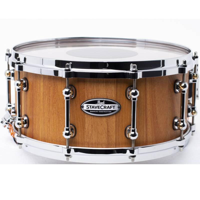 Pearl StaveCraft Exotic Makha 14 x 6.5-inch Snare Drum von Pearl