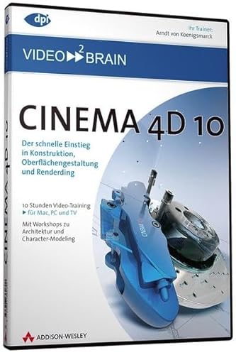 Cinema 4D 10 - Video-Training (PC+MAC-DVD) von Pearson Education