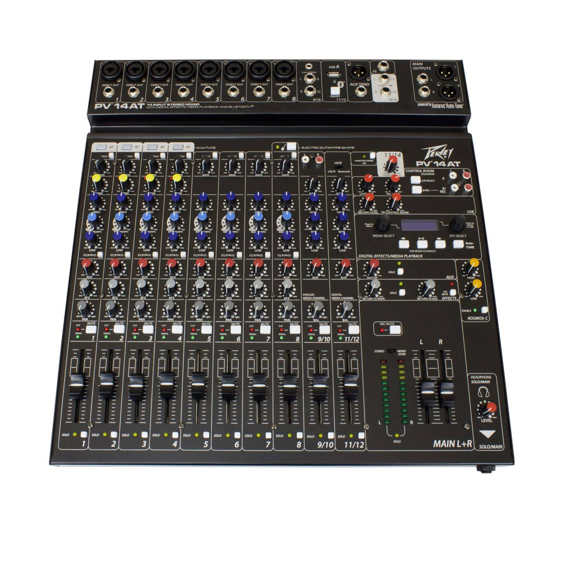 Peavey PV 14 AT Mixer with Bluetooth and USB Peavey PV 14 AT Mixer with Bluetooth and USB von Peavey