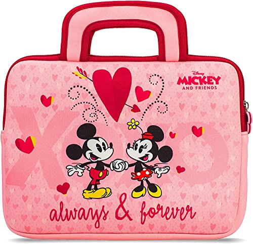 Pebble Gear Disney Always & Forever Kindertasche 8 Zoll - Tragetasche mit Mickey & Minnie Mouse, geeignet für Kinder-Tablets, Nintendo Switch, Platz für Spielzeug & Zubehör, Maße 26.5X 20x 2cm Pebble Gear Disney Always & Forever Kindertasche 8 Zoll - Tragetasche mit Mickey & Minnie Mouse, geeignet für Kinder-Tablets, Nintendo Switch, Platz für Spielzeug & Zubehör, Maße 26.5X 20x 2cm von Pebble Gear