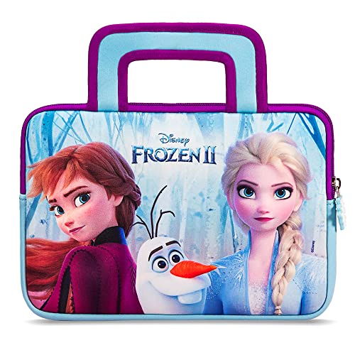 Pebble Gear Disney Frozen Kindertasche - universelle Tragetasche geeignet für 7 Zoll Kids Tablets, Begleiter für den Kindergarten und Reisen, Platz für Spielzeug, Kopfhörer, Maße 23x 16.5x 2cm von Pebble Gear
