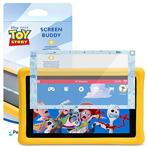 Pebble Gear Toy Story 4 Screen Buddy - Pellicola salvaschermo in vetro temperato antigraffio Con Tablet Toy Story 4 Design 7'per Bambini von Pebble Gear