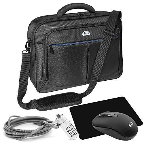 Laptop Starterset 17,3" (43,9cm) Premium schwarz von Pedea