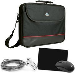 Notebook-Tasche Starter Kit 43.9cm 17.3  schwarz - Tasche (SET030-66067015) von Pedea