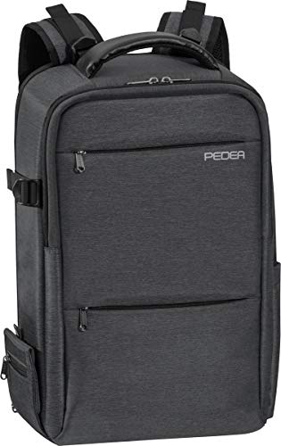PEDEA DSLR-Kamerarucksack *Noble* Fotorucksack für Spiegelreflexkameras mit wasserdichtem Regenschutz und Variabler Inneneinteilung, grau PEDEA DSLR-Kamerarucksack *Noble* Fotorucksack für Spiegelreflexkameras mit wasserdichtem Regenschutz und Variabler Inneneinteilung, grau von Pedea