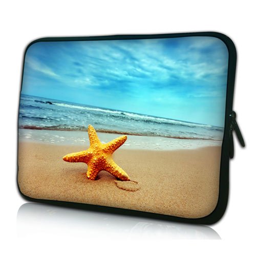 PEDEA Design Schutzhülle Notebook Tasche bis 13,3 Zoll (33,7 cm), starfish von Pedea