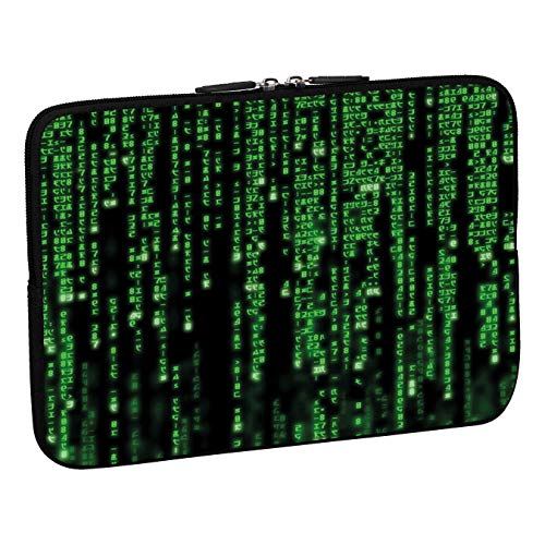 PEDEA Design Schutzhülle Notebook Tasche bis 15,6 Zoll (39,6cm), Matrix von Pedea