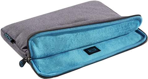 PEDEA Fashion - Tasche für Tablet - Nylon - Grau - 12.9 - für Apple 12.9  iPad Pro (1. Generation, 2. Generation) (64060038) von Pedea