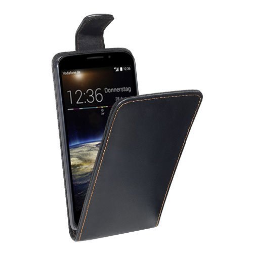 PEDEA Flipcase Hülle für Vodafone Smart 4 Turbo Tasche, schwarz von Pedea