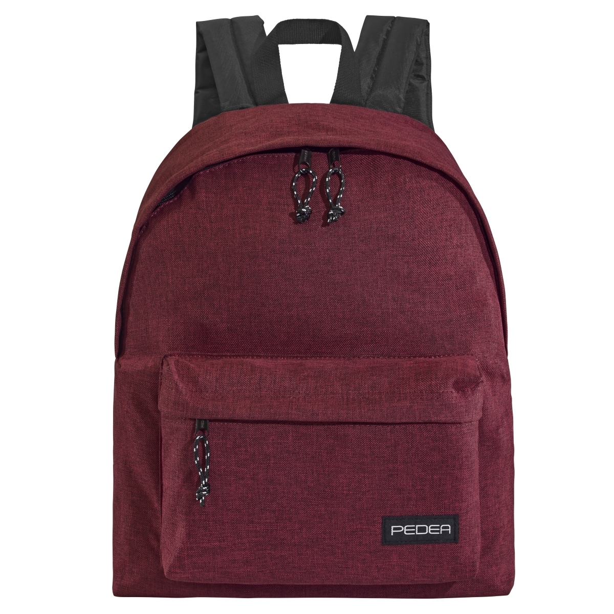 PEDEA Freizeit Rucksack "Style" Unisex Rucksack mit 24 L und Notebookfach bis 13,3 Zoll (33,8cm), rot von Pedea