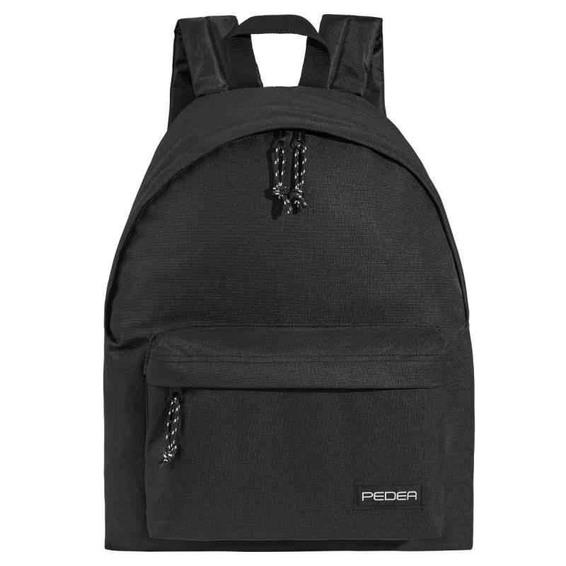 PEDEA Freizeit Rucksack "Style" Unisex Rucksack mit 24 L und Notebookfach bis 13,3 Zoll (33,8cm), schwarz von Pedea