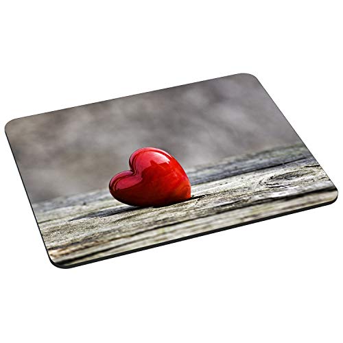 PEDEA Gaming und Office Mauspad - 220 x 180 mm - mit vernähten Rändern und rutschfester Unterseite, Love PEDEA Gaming und Office Mauspad - 220 x 180 mm - mit vernähten Rändern und rutschfester Unterseite, Love von Pedea