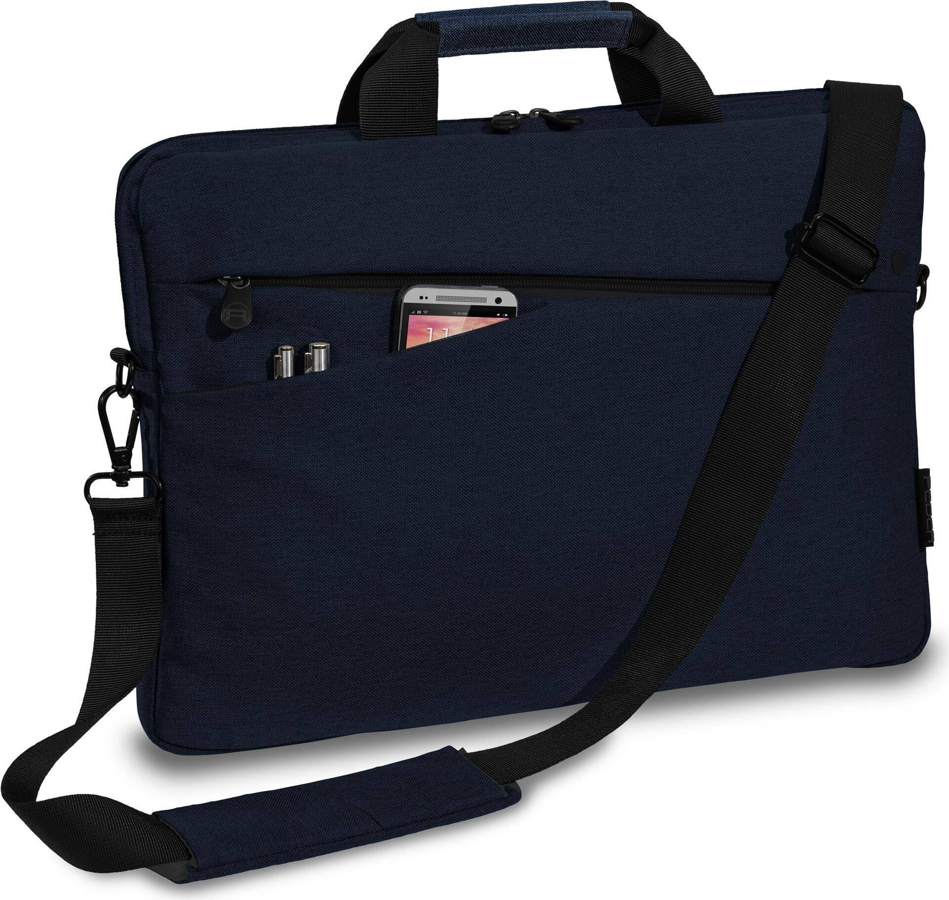 PEDEA Laptoptasche 13.3 Zoll 33.8cm FASHION Notebook Umhängetasche mit - Umhängetasche - Notebooktasche 13,3 Zoll (33,8cm) / Zusätzlicher Platz für Handy und Unterlagen / Stufenlos verstellbarer Schultergurt / Dicke Innenpolsterung (66063053) von Pedea