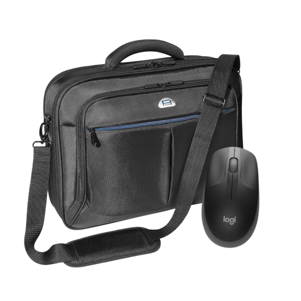 PEDEA Notebooktasche "Premium", 15,6" + Logitech M190 Maus von Pedea