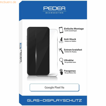 PEDEA PEDEA Display-Schutzglas für Google Pixel 9a von Pedea
