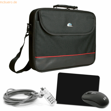 PEDEA PEDEA Laptop Starterset Trendline 43,9cm (17,3-), schwarz von Pedea