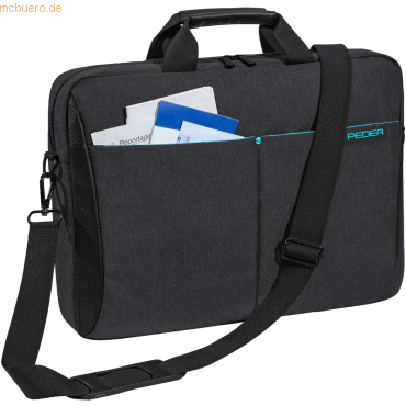 PEDEA PEDEA Notebooktasche -Lifestyle- 39,6cm (15,6-), Schwarz von Pedea