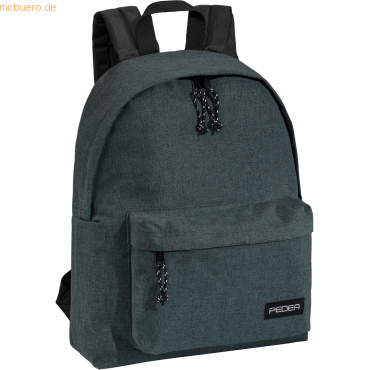 PEDEA PEDEA Rucksack 13,3- (33,8cm) -Style-, grau von Pedea