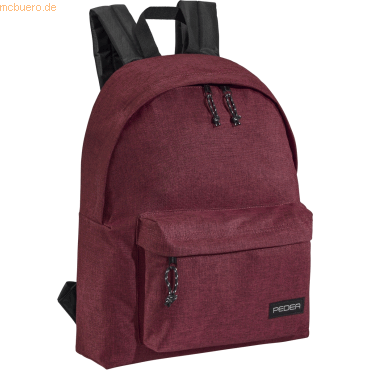 PEDEA PEDEA Rucksack 13,3- (33,8cm) -Style-, rot von Pedea
