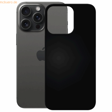 PEDEA PEDEA Soft TPU Case für iPhone 15 Pro, schwarz von Pedea