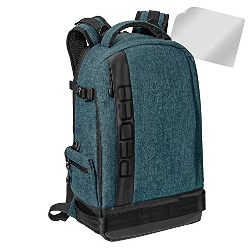 PEDEA SLR-Kamerarucksack Fotorucksack mit Displayschutz für Olympus E-M10, E-M5 Mark II, Pen E-PL8 E-PL9 / Canon EOS M50 / Nikon D5600, D7500 / Panasonic Lumix DMC G9 G70 G81 GX8 GX80, petrol PEDEA SLR-Kamerarucksack Fotorucksack mit Displayschutz für Olympus E-M10, E-M5 Mark II, Pen E-PL8 E-PL9 / Canon EOS M50 / Nikon D5600, D7500 / Panasonic Lumix DMC G9 G70 G81 GX8 GX80, petrol von Pedea