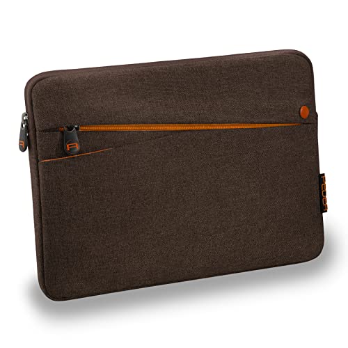 PEDEA Tablet Tasche 9-11” Hülle Kompatibel mit iPad 10 2022, iPad 10.2” 2021-2019, iPad Pro 11” 2022-2018, iPad Air 5/4 10.9”, Sleeve für Galaxy Tab A8 S8 10.5“, S9 11“ S9 FE 10.9”, braun von Pedea