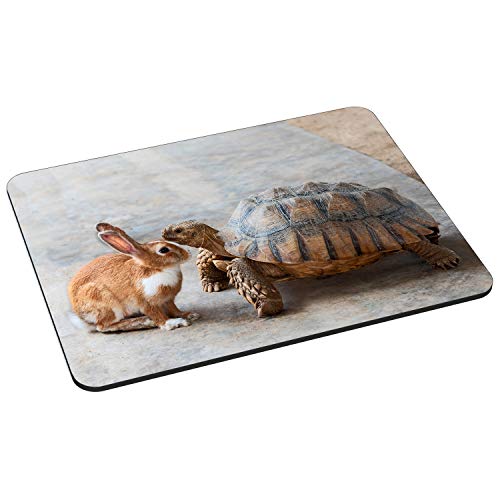 Pedea 67007095, Mauspads 22 x 18 cm Rabbit and Turtle von Pedea