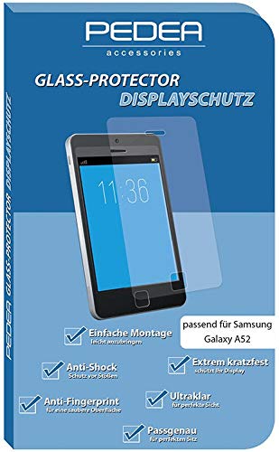 Pedea Display-Schutzglas für Samsung Galaxy A52 von Pedea