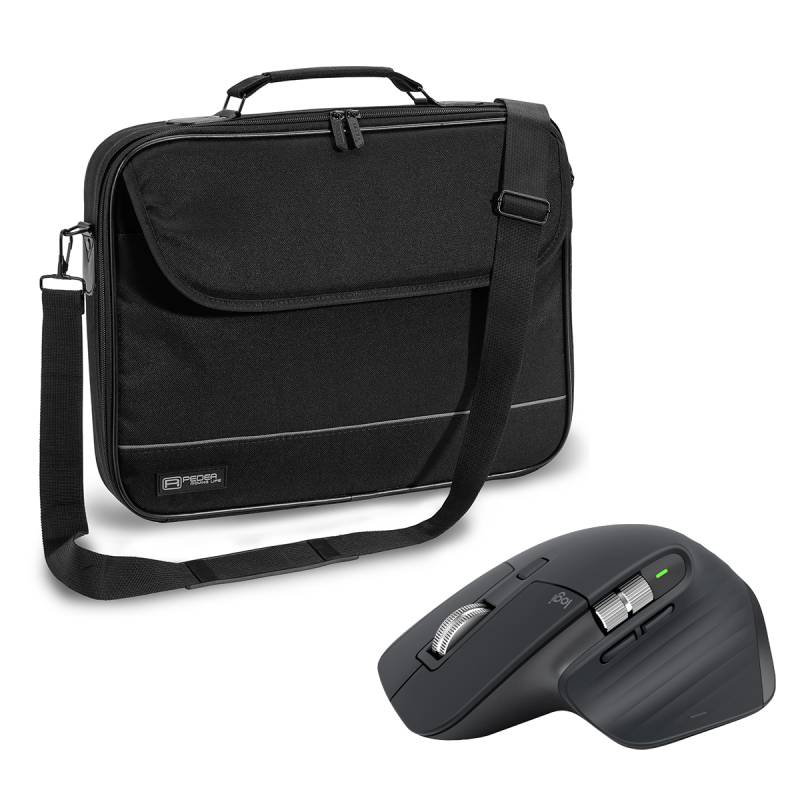 Pedea "Fair" 17,3", schwarz + Logitech MX Master 3S, Wireless Bl von Pedea