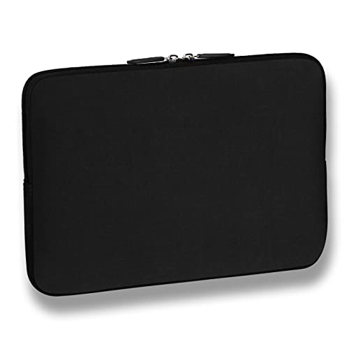 Pedea Laptop Hülle - Laptoptasche 17 Zoll aus Neopren - Laptop Schutz schwarz - dünne Neoprenhülle zum sicheren Verstauen - Schutzhülle für Ihren Laptop - wasserabweisend von Pedea