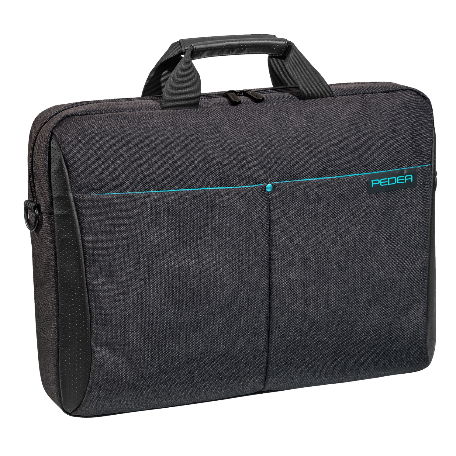 Pedea Notebooktasche "Lifestyle", Schwarz [für Notebooks bis 39,6cm (15,6")] von Pedea