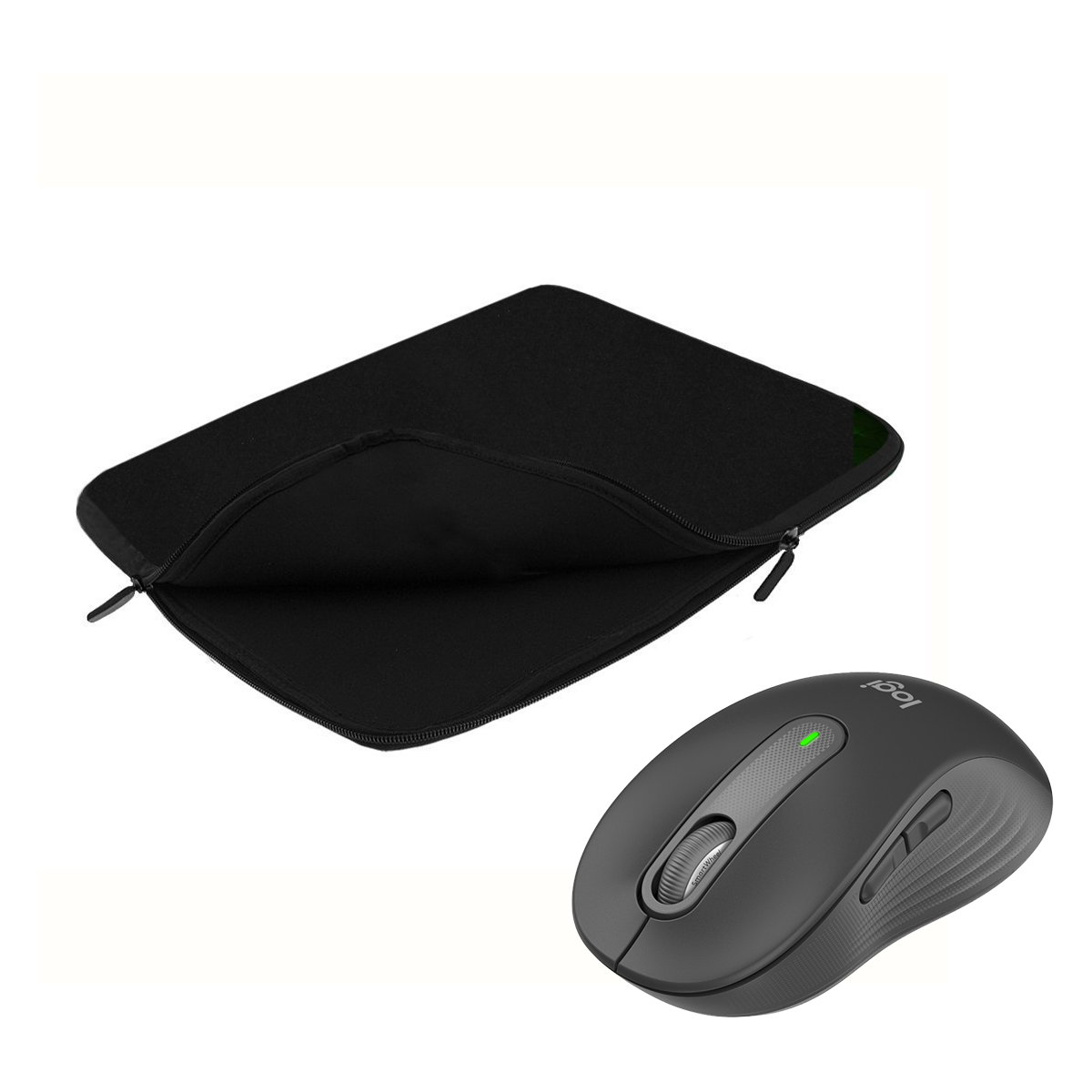 Pedea Sleeve Trend 15,6" + Logitech Signature M650 von Pedea