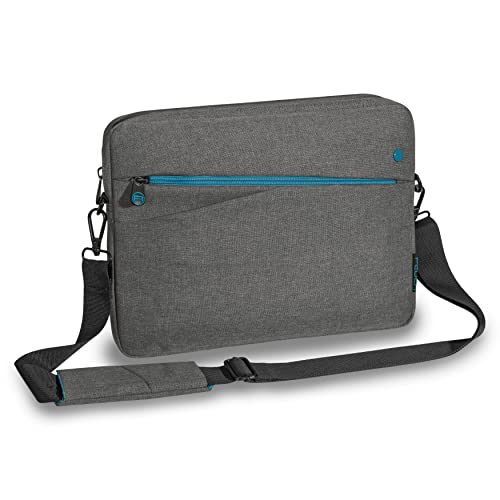 Pedea Tablet Tasche 12,9 Zoll Hülle Kompatibel mit iPad Pro 12,9 2022/2021/2020/2019/2018 M2&M1, Sleeve für Galaxy Tab S9+/S9 FE+/S8+/S7+ 12,4 Zoll, Surface Pro 9/X/8/7+/7/6 Laptop Go3/Go2, grau von Pedea