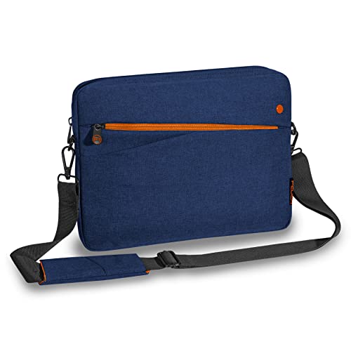 Pedea Tablet Tasche 12,9 Zoll Hülle Kompatibel mit iPad Pro 12,9 2022/2021/2020/2019/2018 M2&M1, Sleeve für Galaxy Tab S9+/S9 FE+/S8+/S7+ 12,4 Zoll, Surface Pro 9/X/8/7+/7/6 Laptop Go3/Go2, blau von Pedea