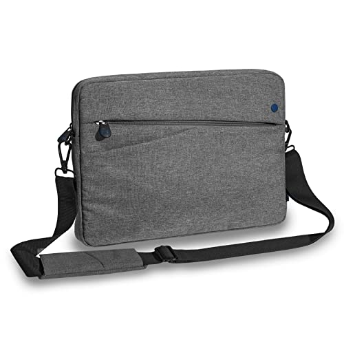 Pedea Tablet Tasche 12,9 Zoll Hülle Kompatibel mit iPad Pro 12,9 2022/2021/2020/2019/2018 M2&M1, Sleeve für Galaxy Tab S9+/S9 FE+/S8+/S7+ 12,4 Zoll, Surface Pro 9/X/8/7+/7/6 Laptop Go3/Go2, grau von Pedea