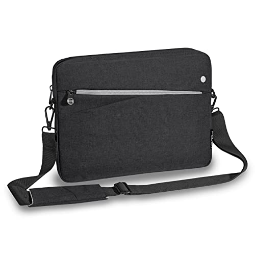 Pedea Tablet Tasche 12,9 Zoll Hülle Kompatibel mit iPad Pro 12,9 2022/2021/2020/2019/2018 M2&M1, Sleeve für Galaxy Tab S9+/S9 FE+/S8+/S7+ 12,4 Zoll, Surface Pro 9/X/8/7+/7/6 Laptop Go3/Go2, schwarz von Pedea