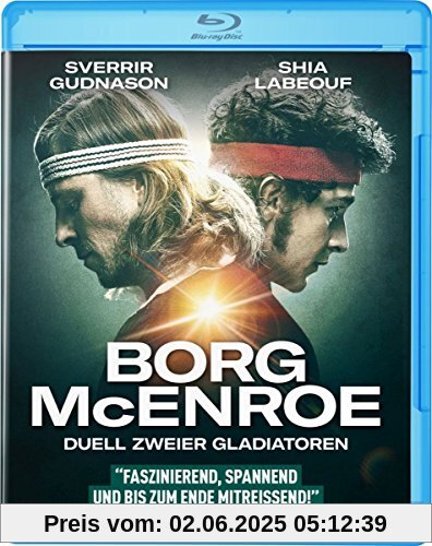 Borg/McEnroe - Duell zweier Gladiatoren [Blu-ray] von Pedersen, Janus Metz