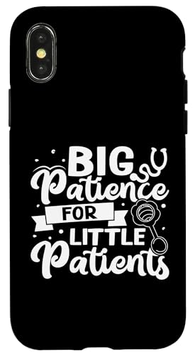 Kinderärzte: Große Geduld für kleine Patienten Hülle für iPhone X/XS Kinderärzte: Große Geduld für kleine Patienten Hülle für iPhone X/XS von Pediatrics Nurse Designs For A Pediatrician