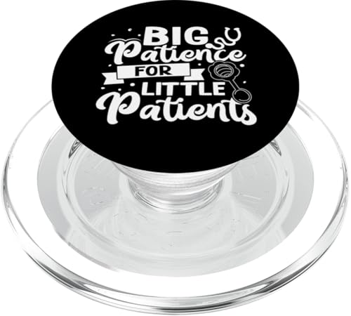 Kinderärzte: Große Geduld für kleine Patienten PopSockets PopGrip für MagSafe Kinderärzte: Große Geduld für kleine Patienten PopSockets PopGrip für MagSafe von Pediatrics Nurse Designs For A Pediatrician