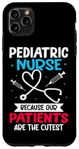 Kinderkrankenschwester, weil unsere Patienten die süßesten sind Hülle für iPhone 11 Pro Max Kinderkrankenschwester, weil unsere Patienten die süßesten sind Hülle für iPhone 11 Pro Max von Pediatrics Nurse Designs For A Pediatrician