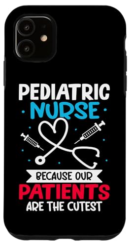 Kinderkrankenschwester, weil unsere Patienten die süßesten sind Hülle für iPhone 11 Kinderkrankenschwester, weil unsere Patienten die süßesten sind Hülle für iPhone 11 von Pediatrics Nurse Designs For A Pediatrician