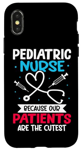 Kinderkrankenschwester, weil unsere Patienten die süßesten sind Hülle für iPhone X/XS Kinderkrankenschwester, weil unsere Patienten die süßesten sind Hülle für iPhone X/XS von Pediatrics Nurse Designs For A Pediatrician