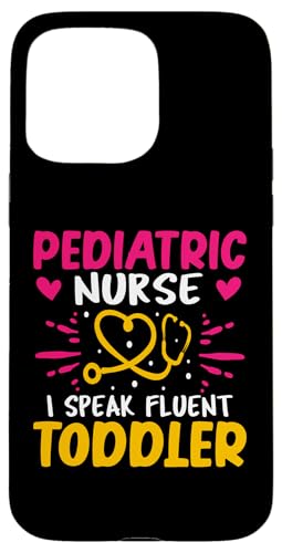 Pädiatrische Krankenschwester - I Speak Fluent Kleinkind Hülle für iPhone 15 Pro Max Pädiatrische Krankenschwester - I Speak Fluent Kleinkind Hülle für iPhone 15 Pro Max von Pediatrics Nurse Designs For A Pediatrician